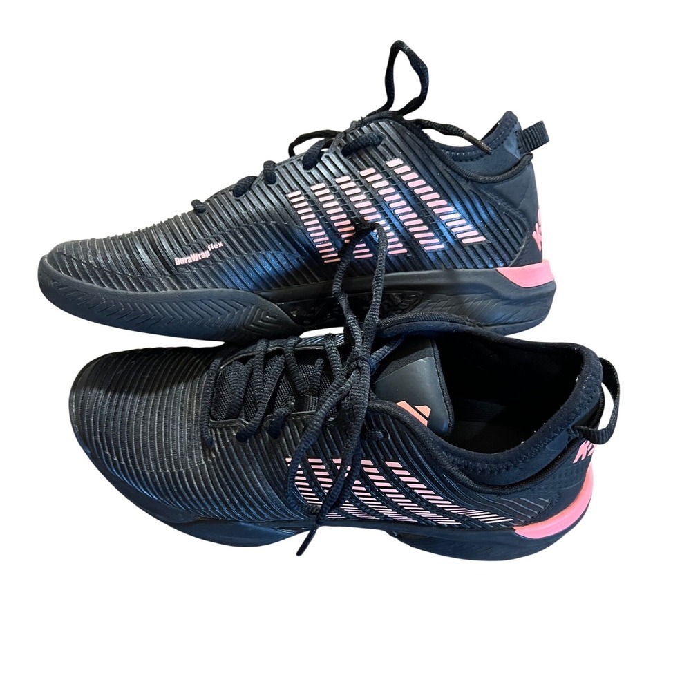 K-Swiss Hypercourt Supreme Mens Tennis Shoes Black Pink 06615-023-M Size 10.5